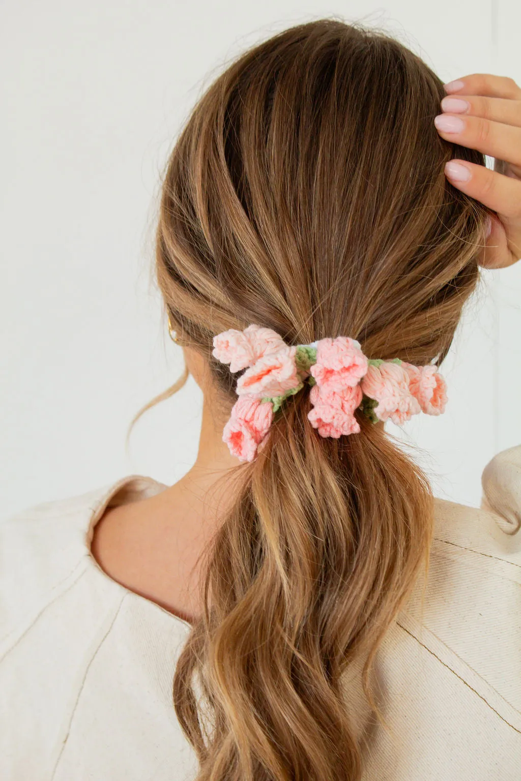 Knit Tulip Hair Tie Andi