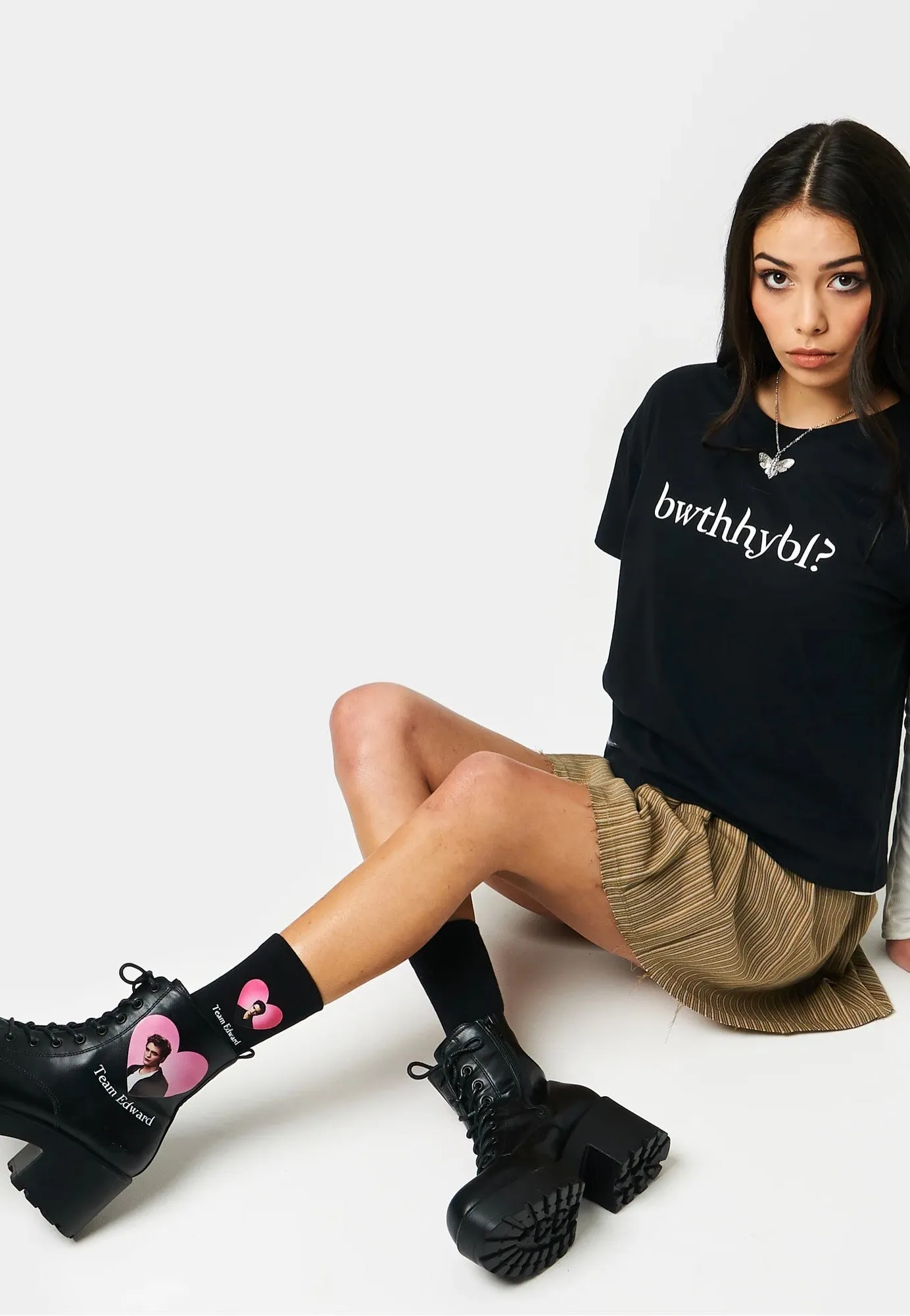 Koi Footwear x Twilight - Team Edward Black - Socks