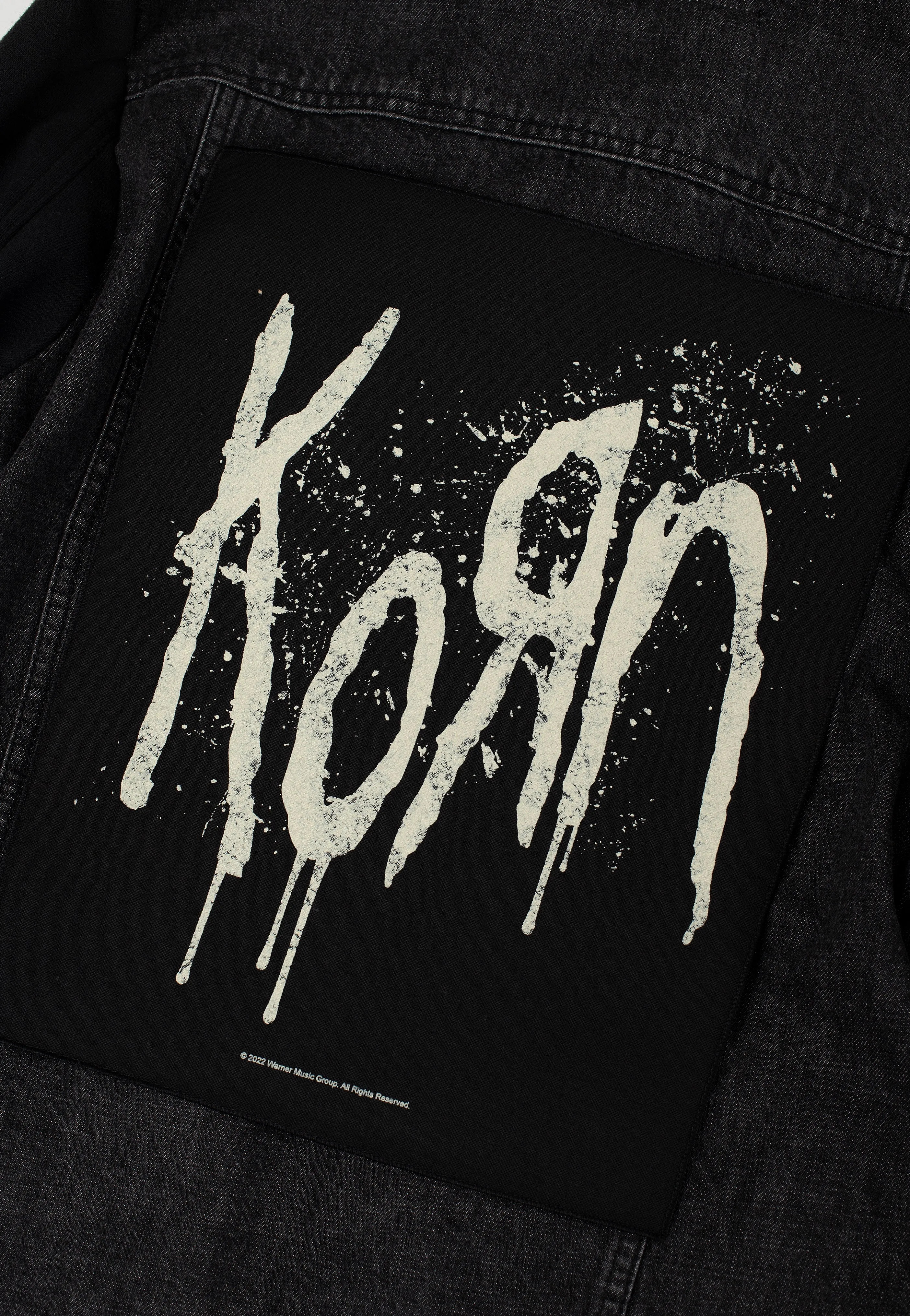 Korn - Splatter Logo - Backpatch