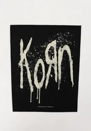 Korn - Splatter Logo - Backpatch