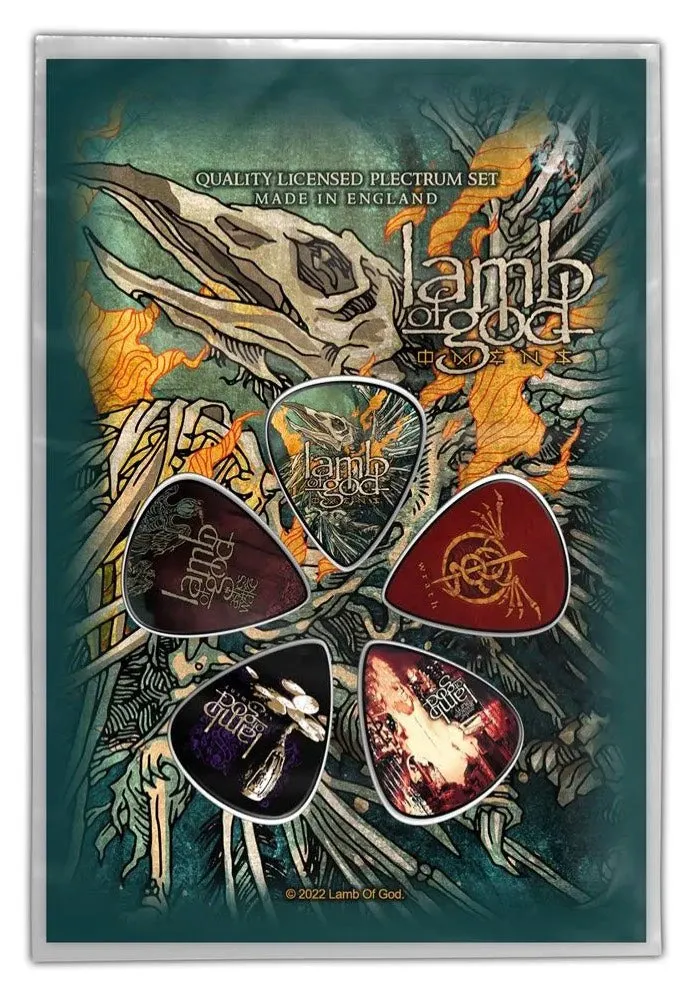 Lamb Of God - Omens - Plectrum