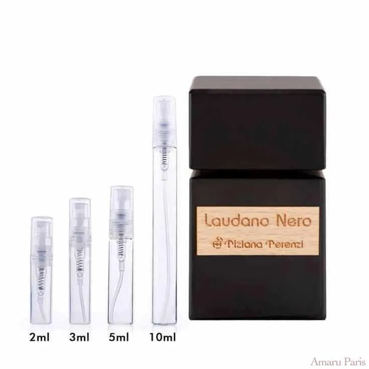Laudano Nero Tiziana Terenzi for women and men Decant Samples
