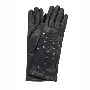 LEATHER GLOVES WITH STUDS