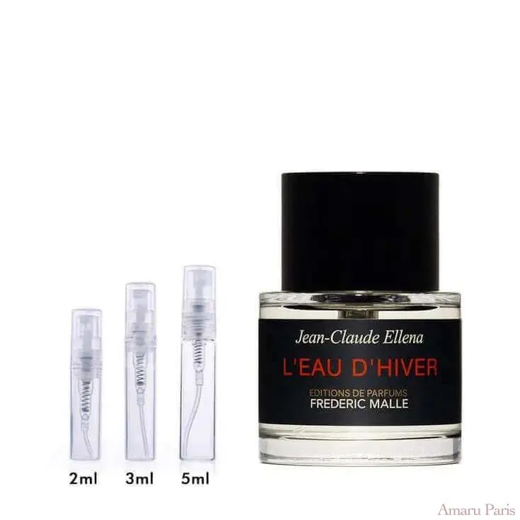 L'Eau d'Hiver Frederic Malle for women and men Sample Fragrance Decant Fragrance Samples