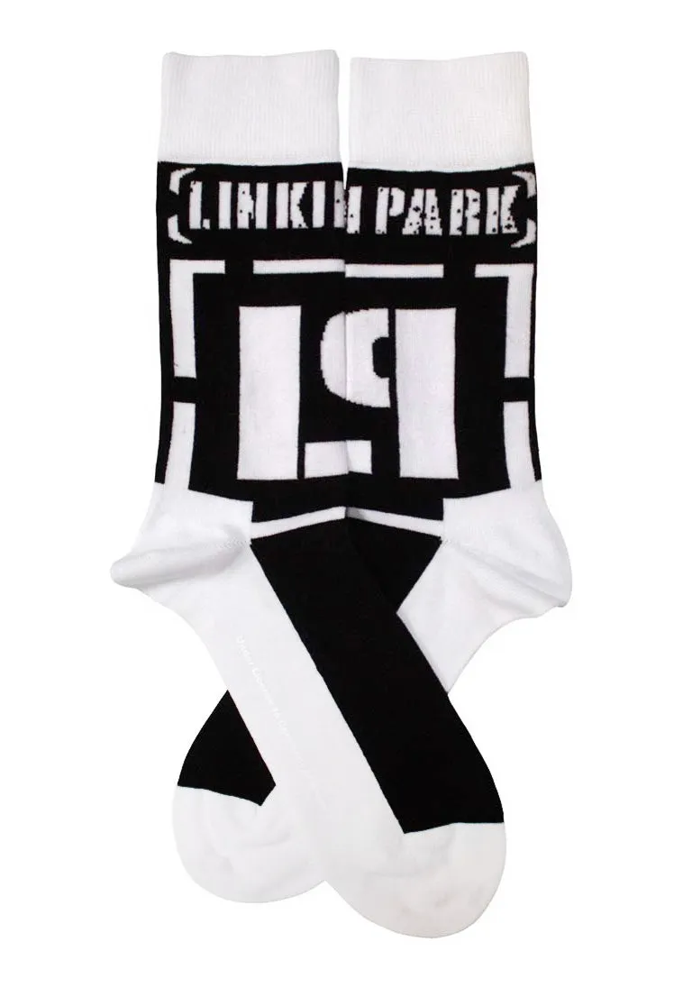 Linkin Park - Brackets Logo - Socks