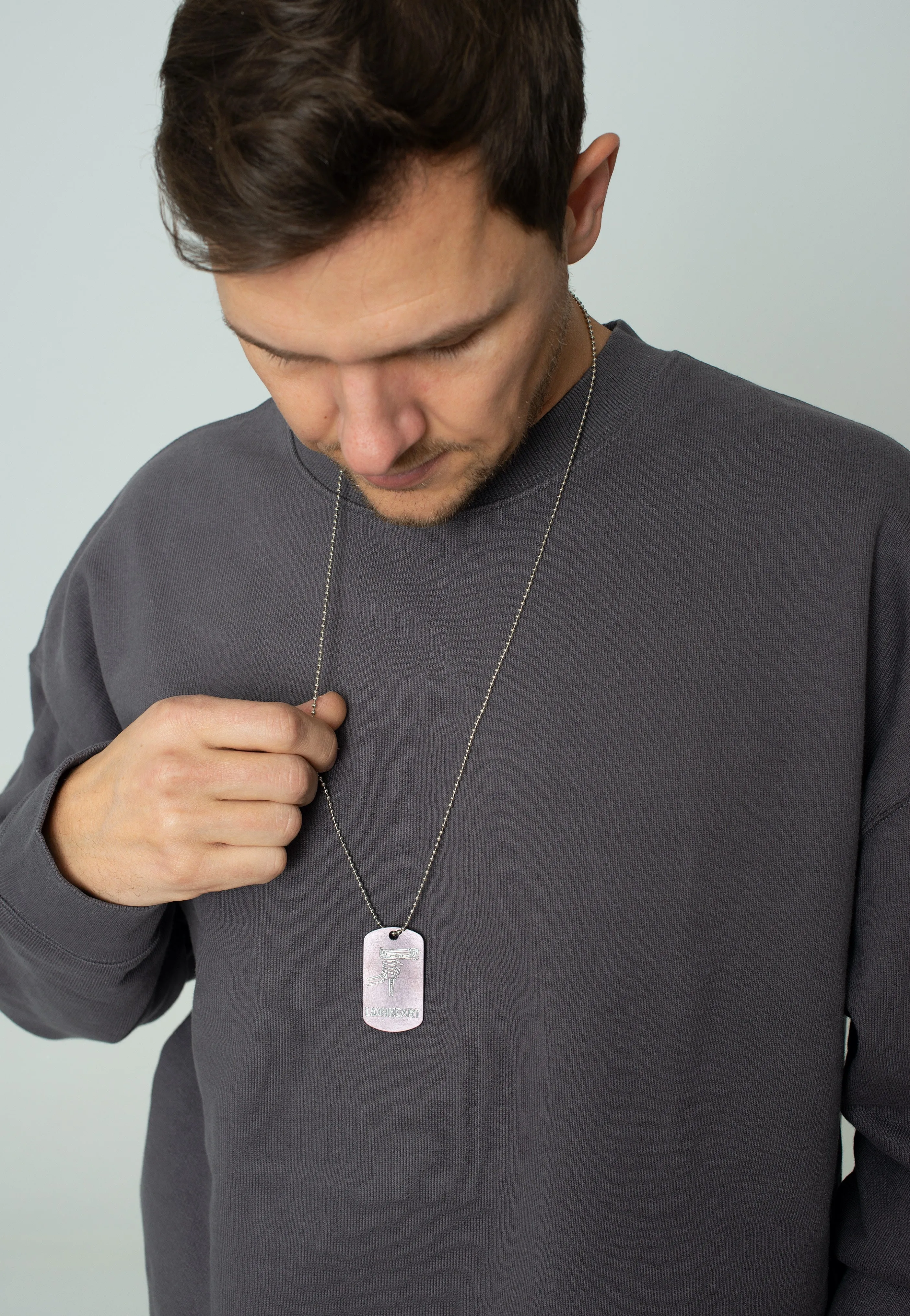 Lionheart - Raider Silver - Dog Tag