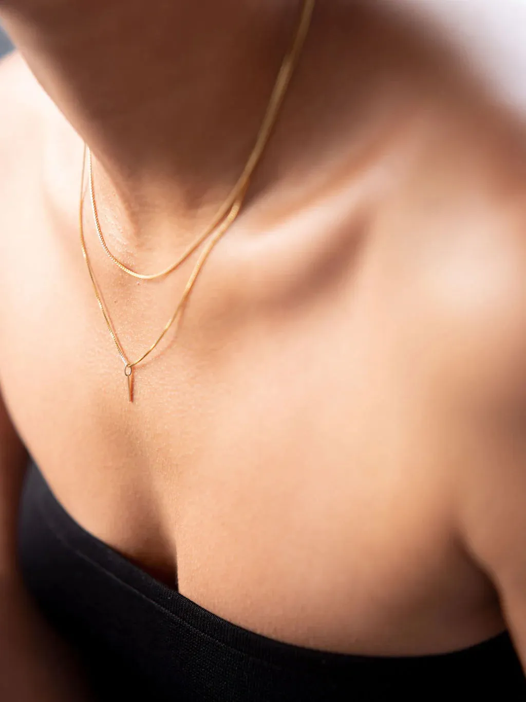 LISBETH JEWELRY - ATTICUS NECKLACE - FILLED GOLD