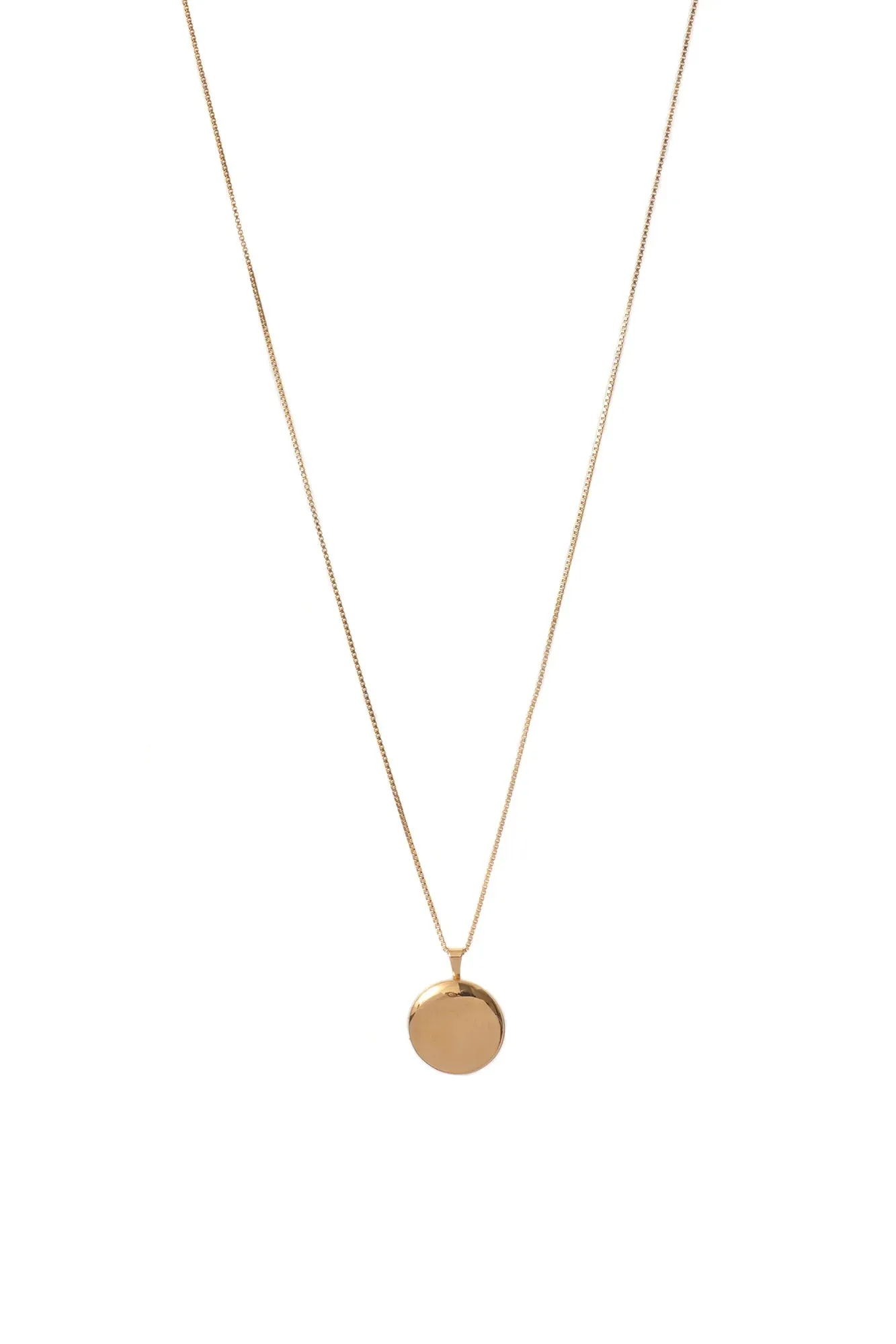 LISBETH JEWELRY - CLASSIC LOCKET NECKLACE  - GOLD FILL