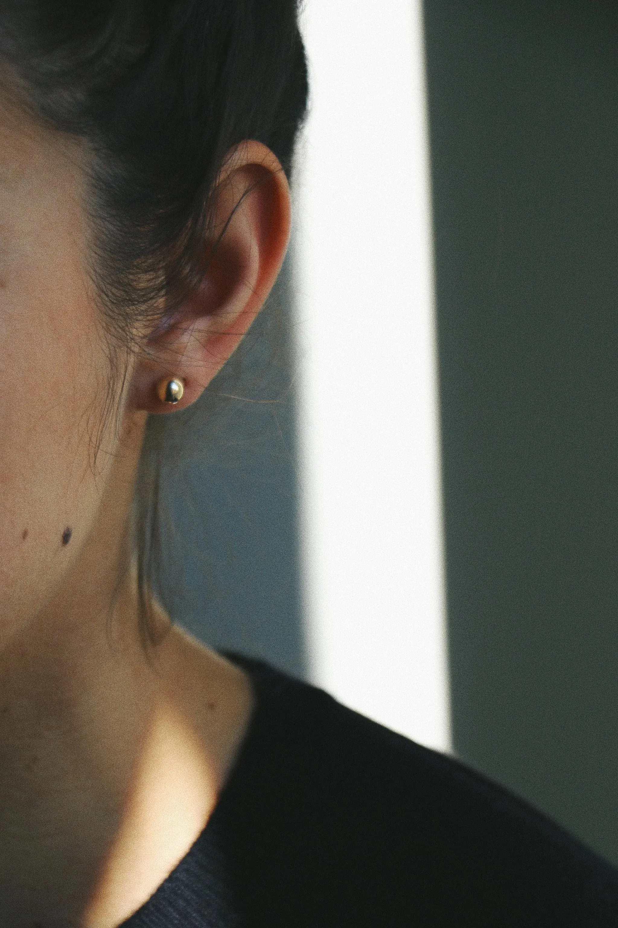 LISBETH JEWELRY - SPHERE EARRINGS - GOLD FILLED