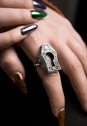 Lively Ghosts - Gravekeeper Silver - Ring