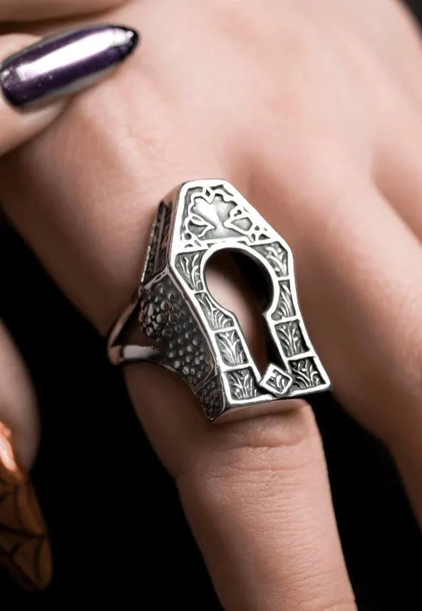 Lively Ghosts - Gravekeeper Silver - Ring
