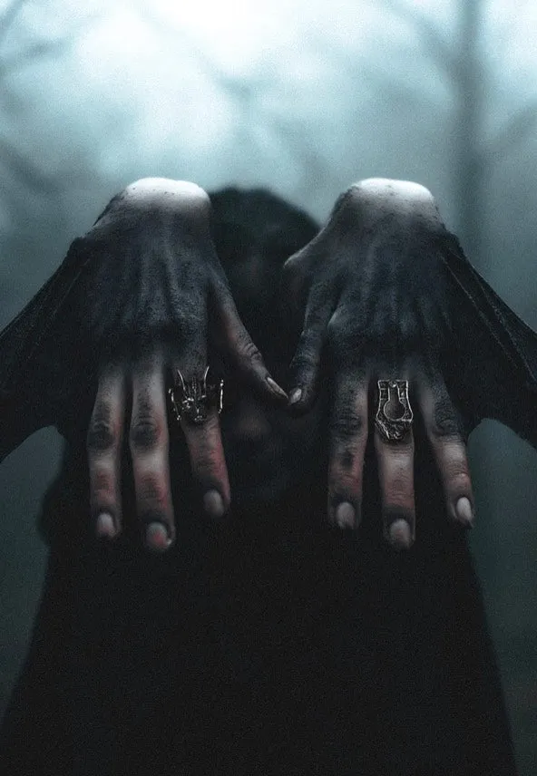 Lively Ghosts - Gravekeeper Silver - Ring