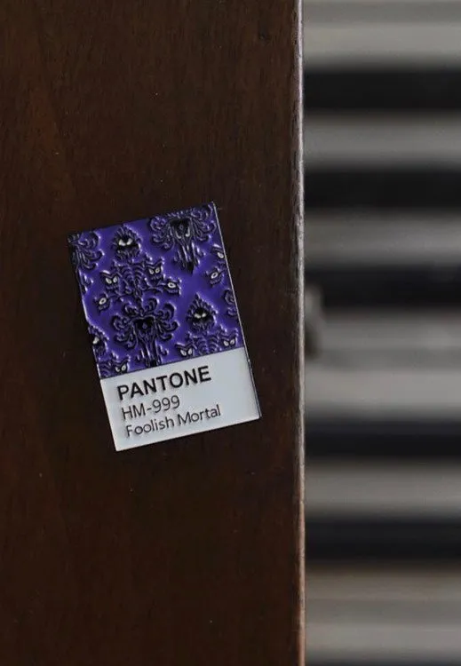 Lively Ghosts - Haunted Mansion Pantone - Pin