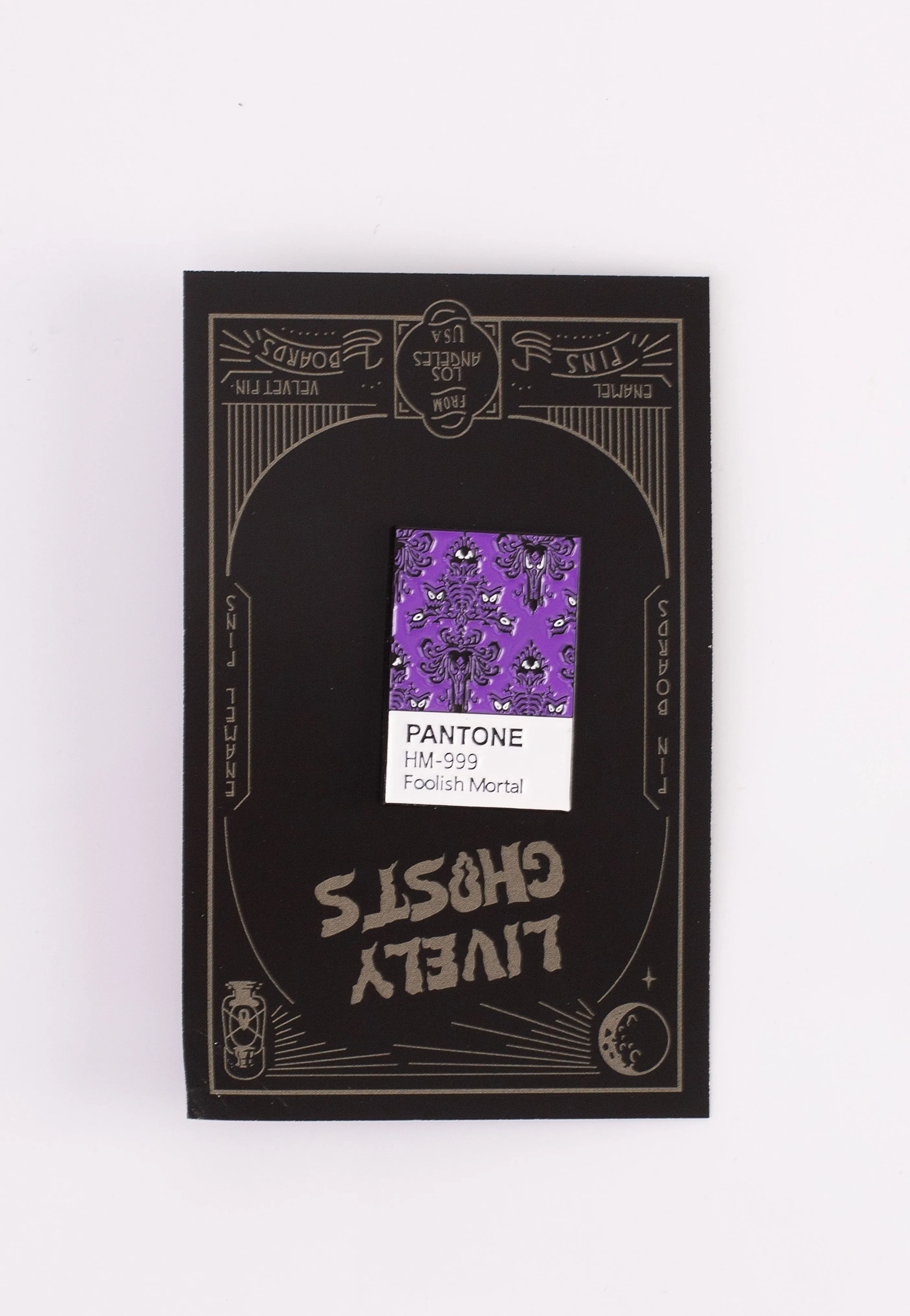 Lively Ghosts - Haunted Mansion Pantone - Pin