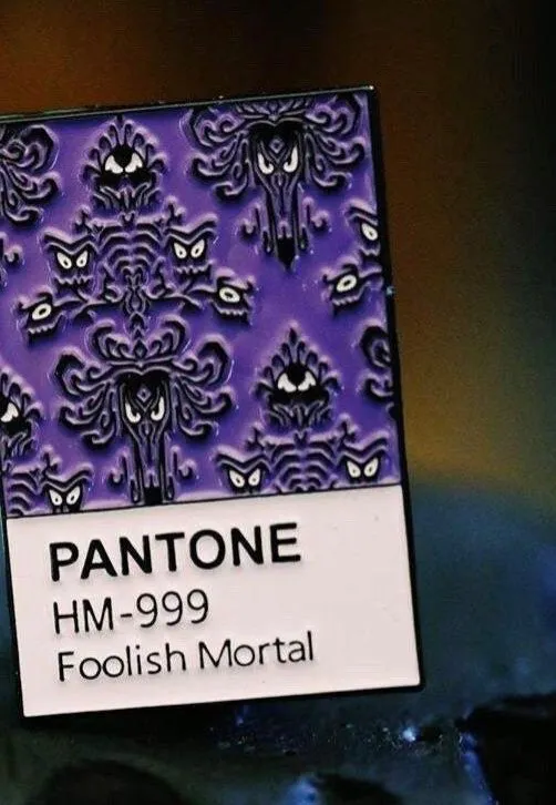 Lively Ghosts - Haunted Mansion Pantone - Pin
