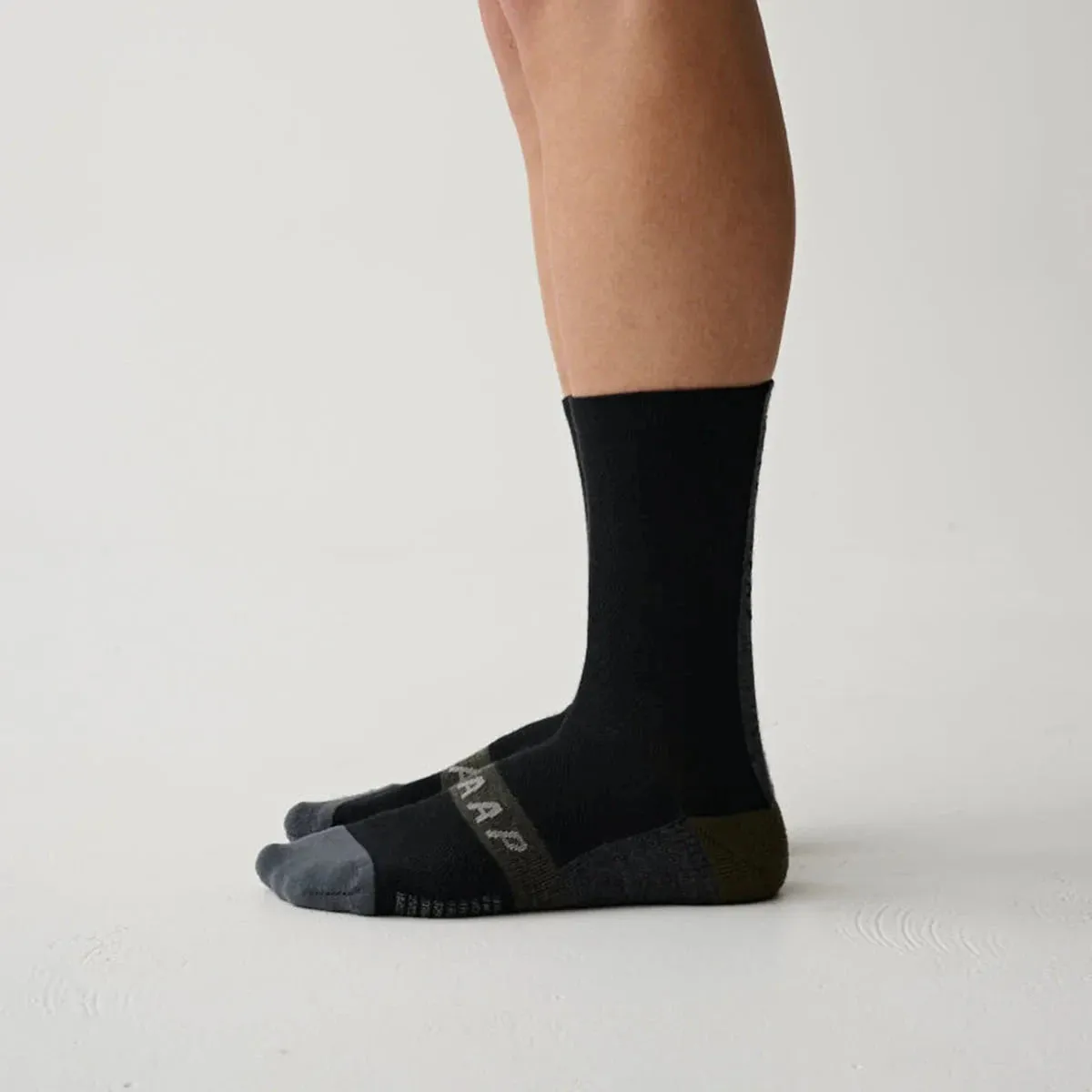 Maap Alt_Road Merino socks - Black Green