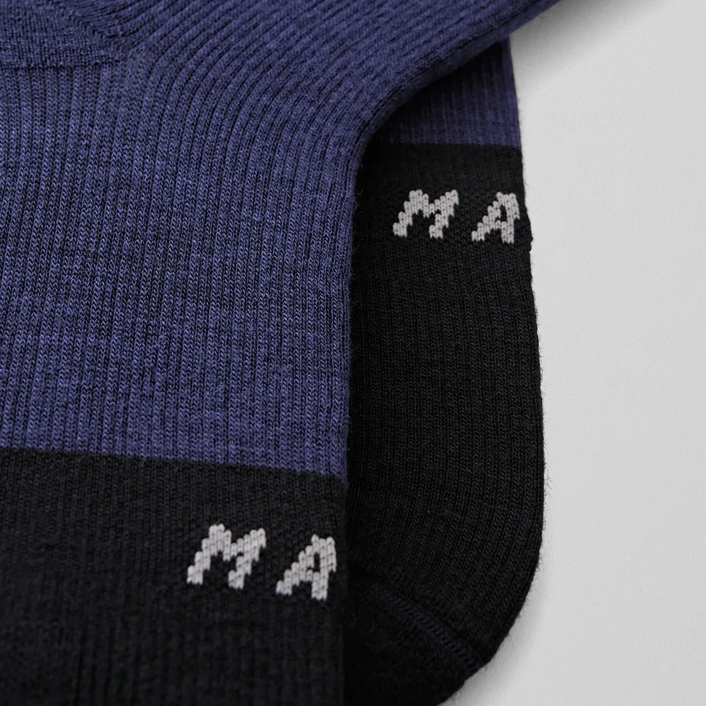 Maap Division Merino Socks - Blue Black