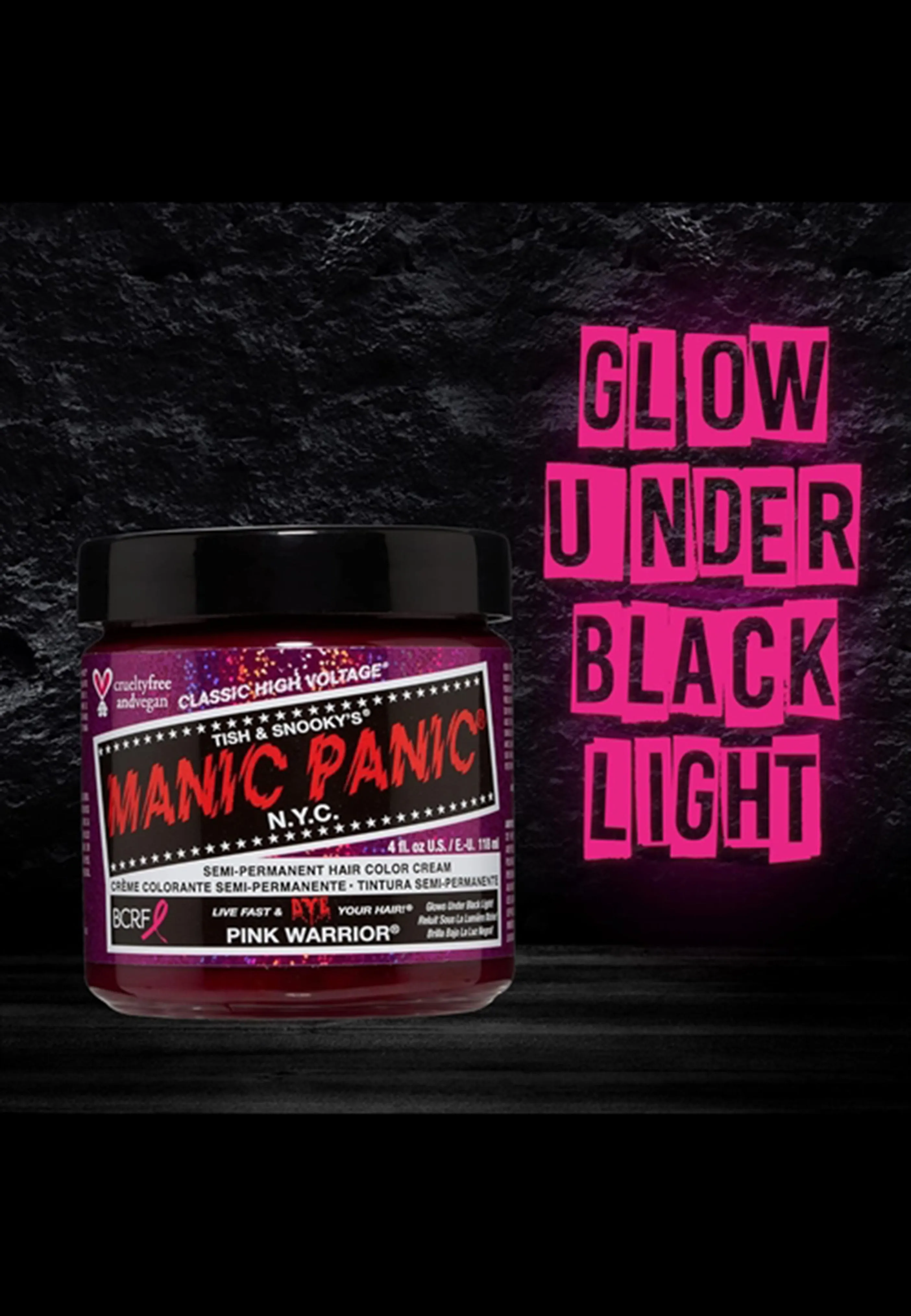 Manic Panic - High Voltage Pink Warrior - Hair Dye