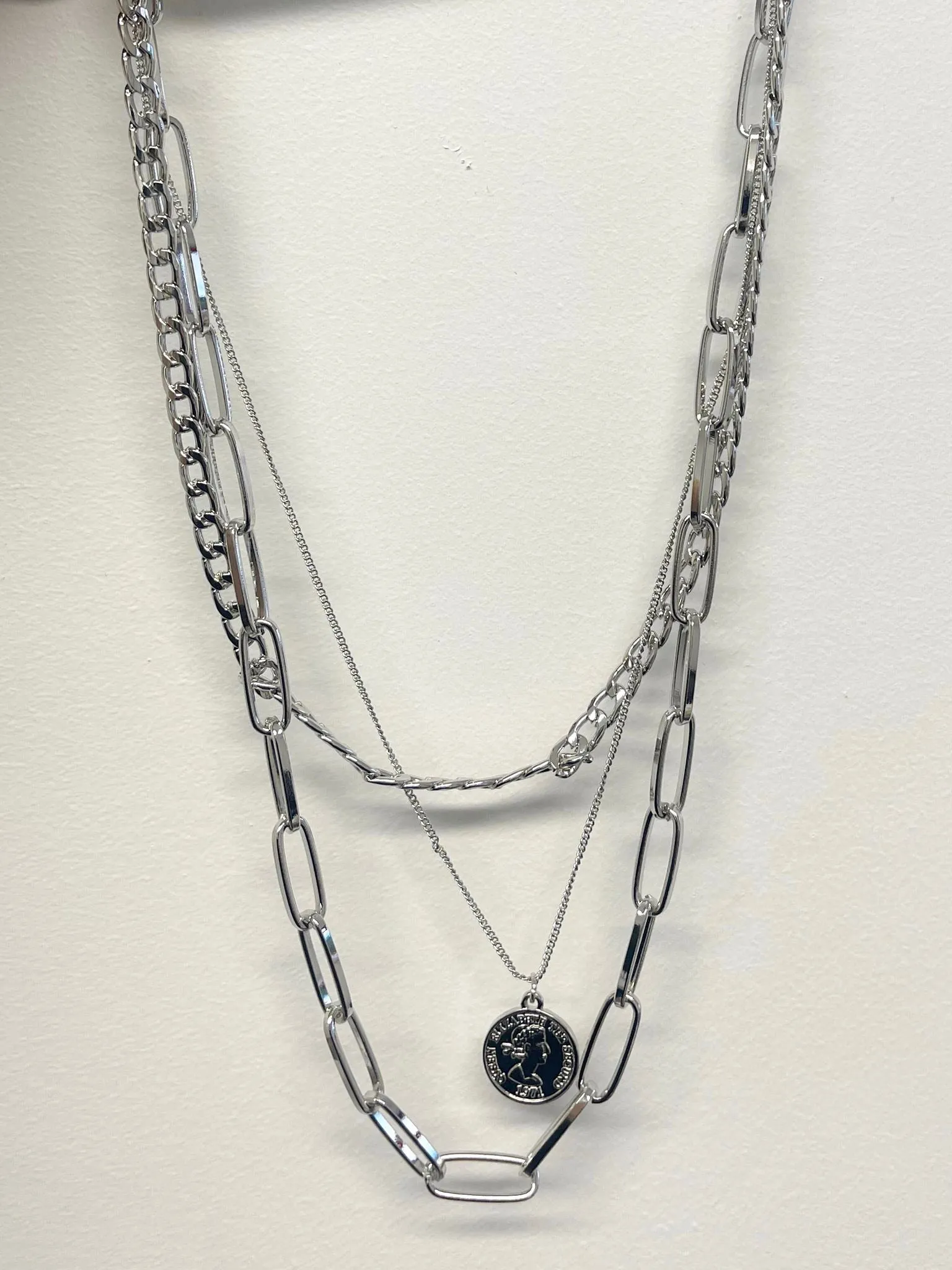 Mehia Combi Necklace (Silver)