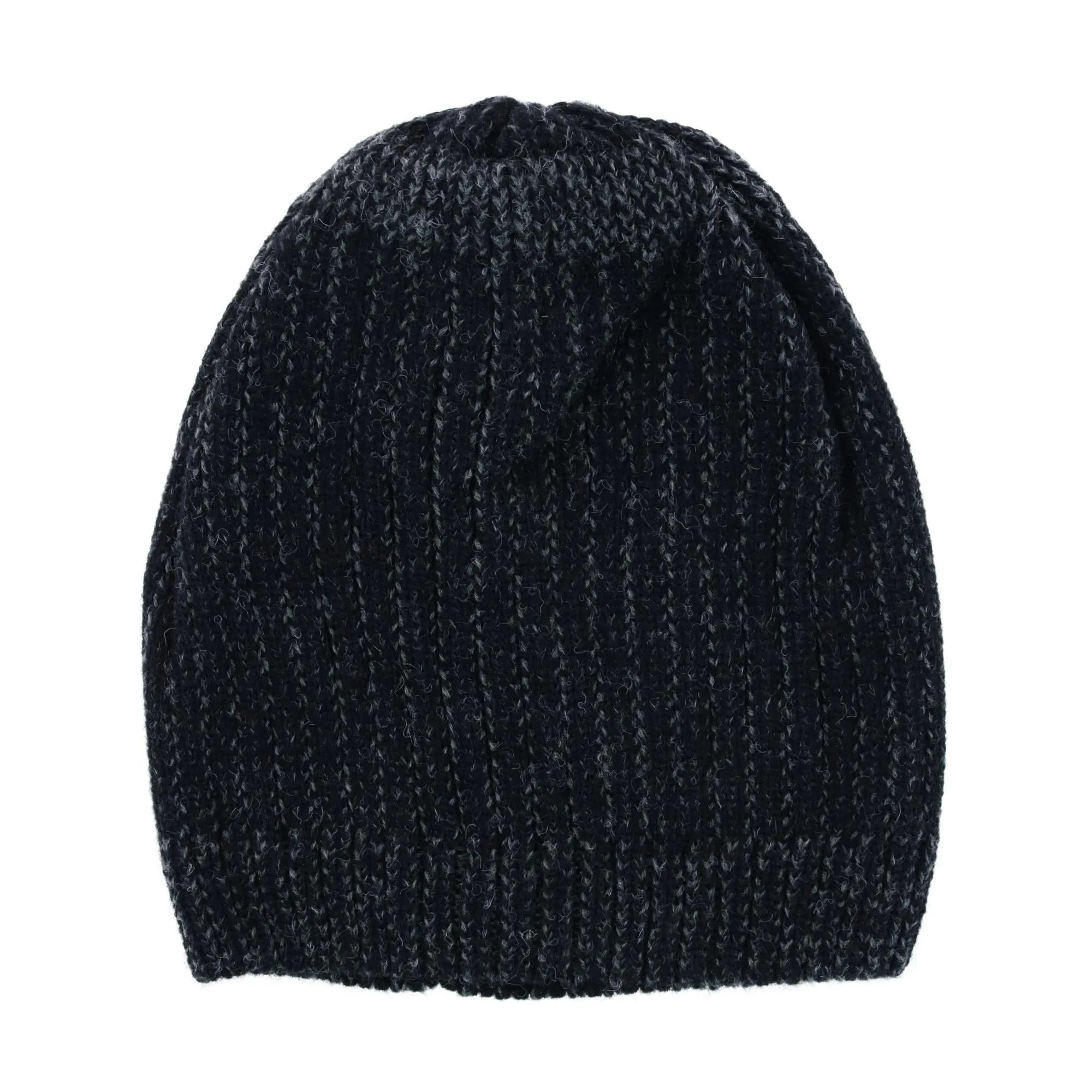 Men's Ribbed Knit Mixed Wool Beanie