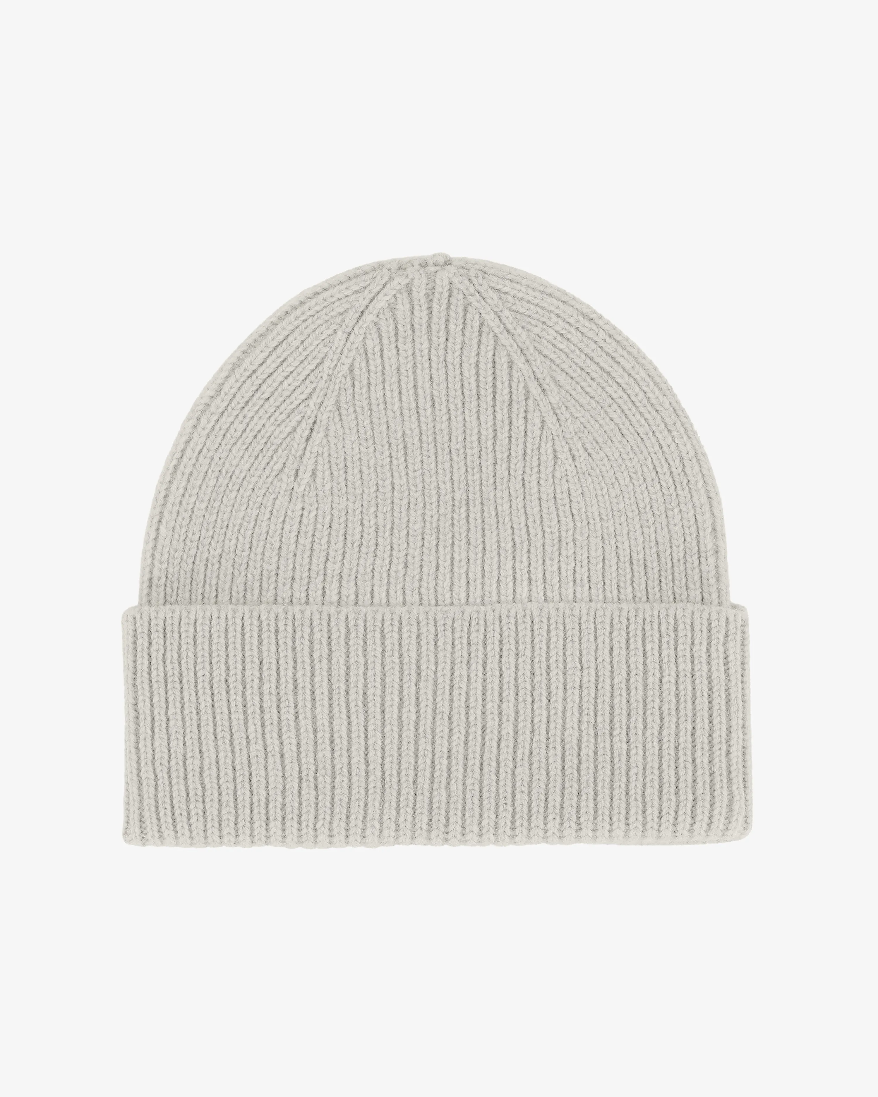 Merino Wool Beanie - Limestone Grey