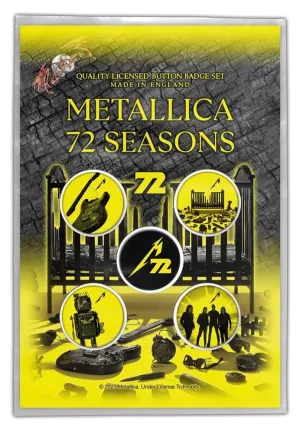 Metallica - 72 Seasons - Button Set