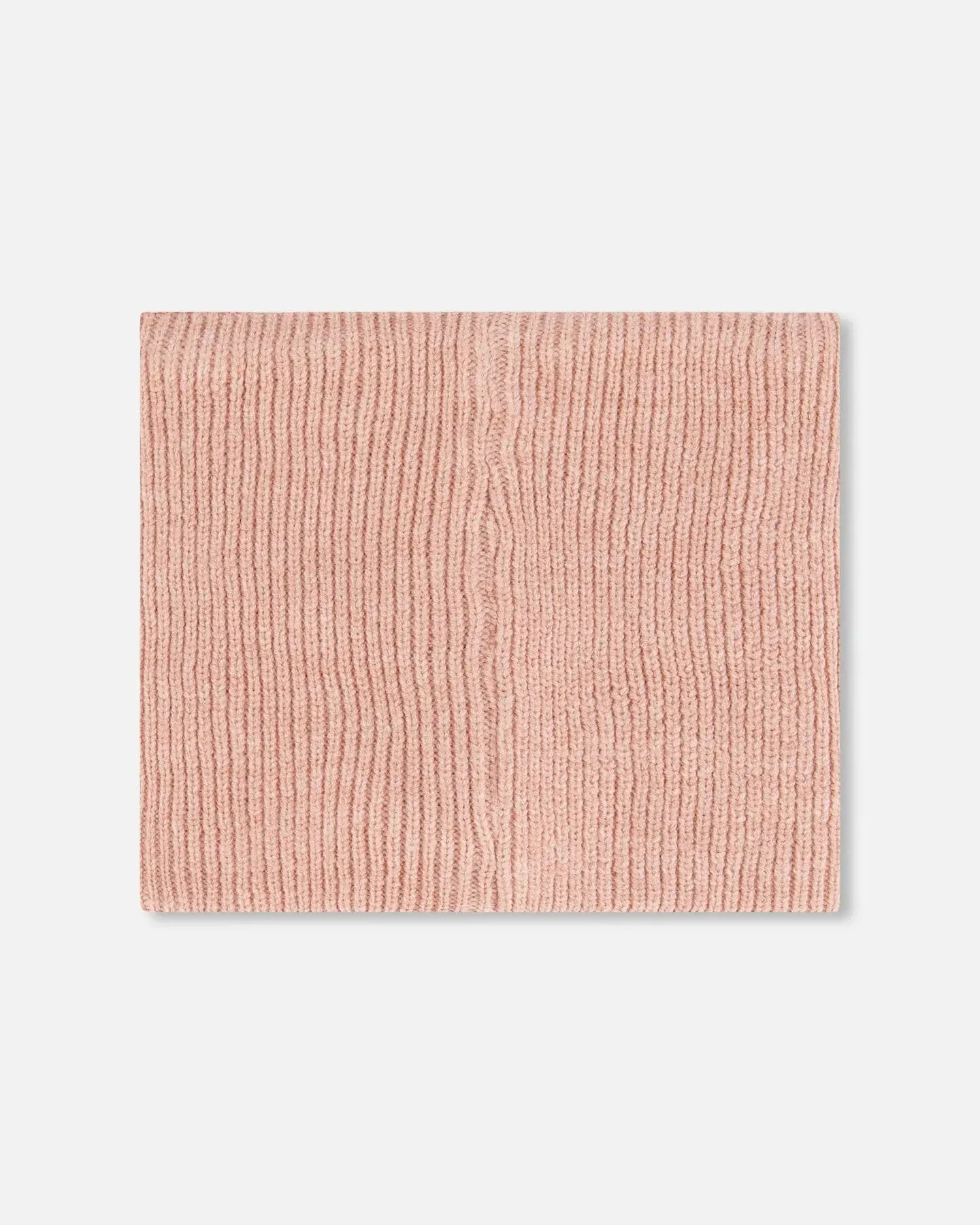 Mid-Season Knit Neckwarmer Dusty Pink