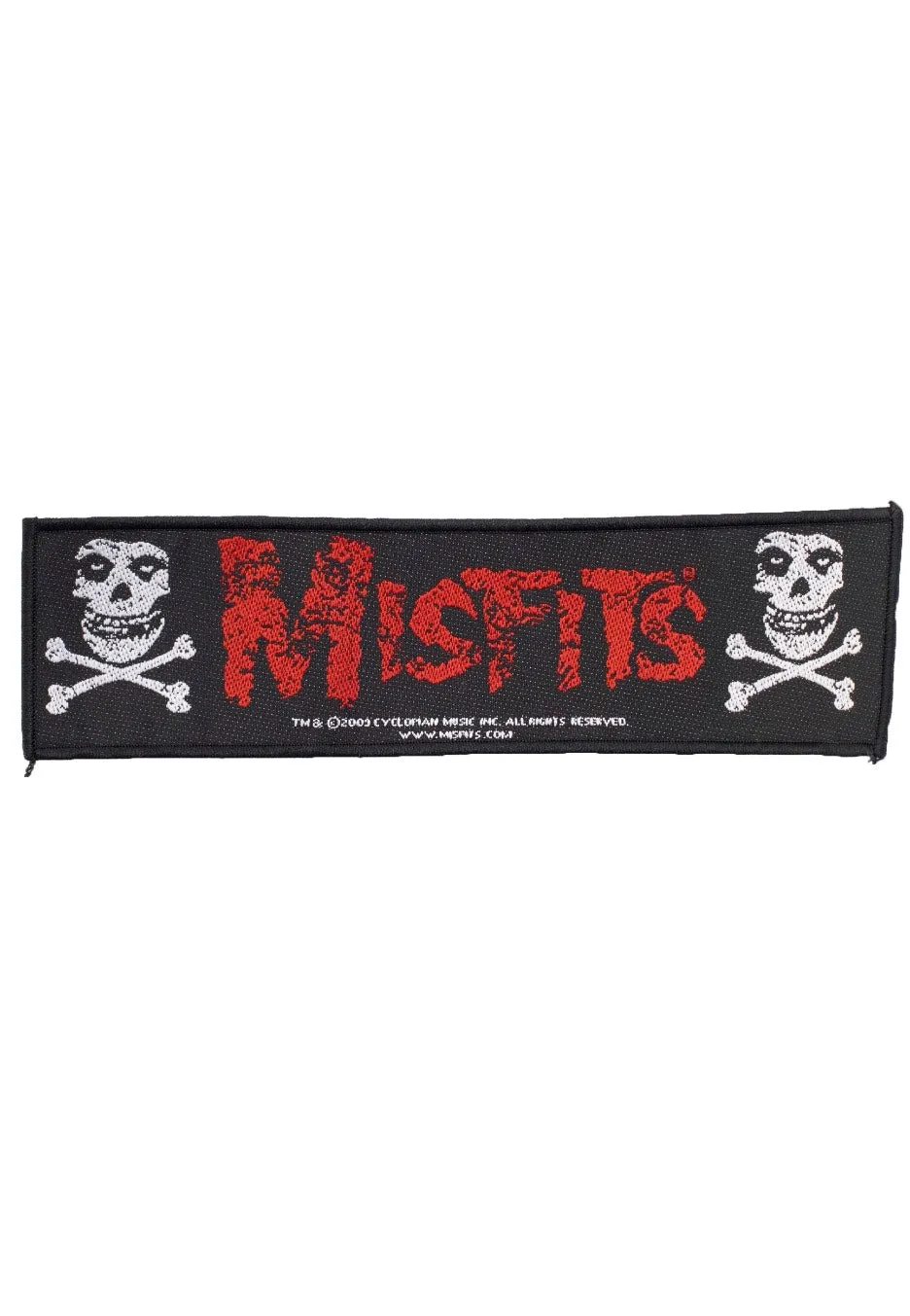 Misfits - Cross Bones - Patch