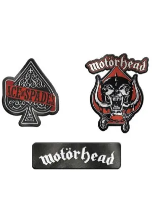 Motörhead - Set Of 3 - Patch
