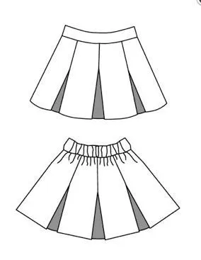 MP040/MP041 Milkshake Skirt