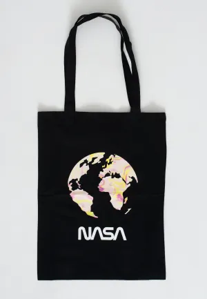 NASA - Earth Logo - Tote Bag
