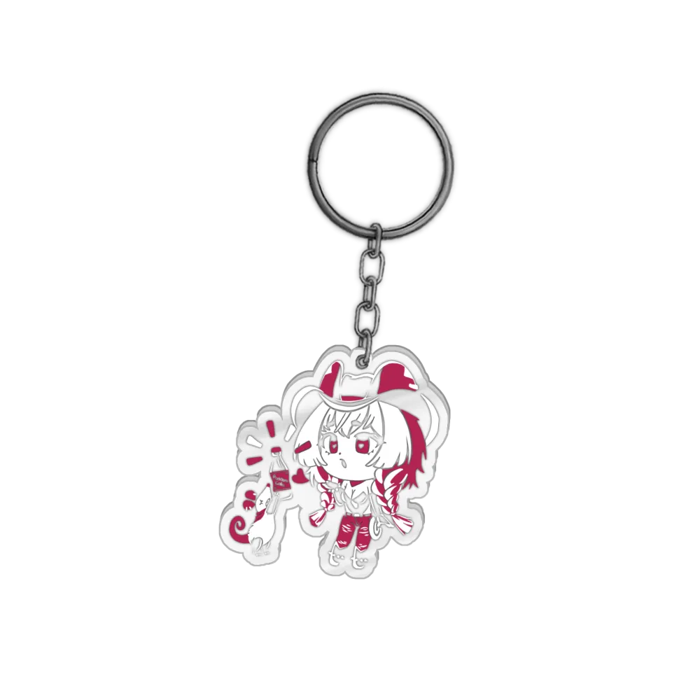 NellieAndGrits Possum Cola Keychain