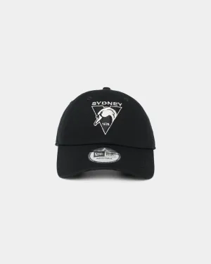 New Era Casual Classic Sydney Swans AFL Opening Bounce 2022 Cap Black Stone