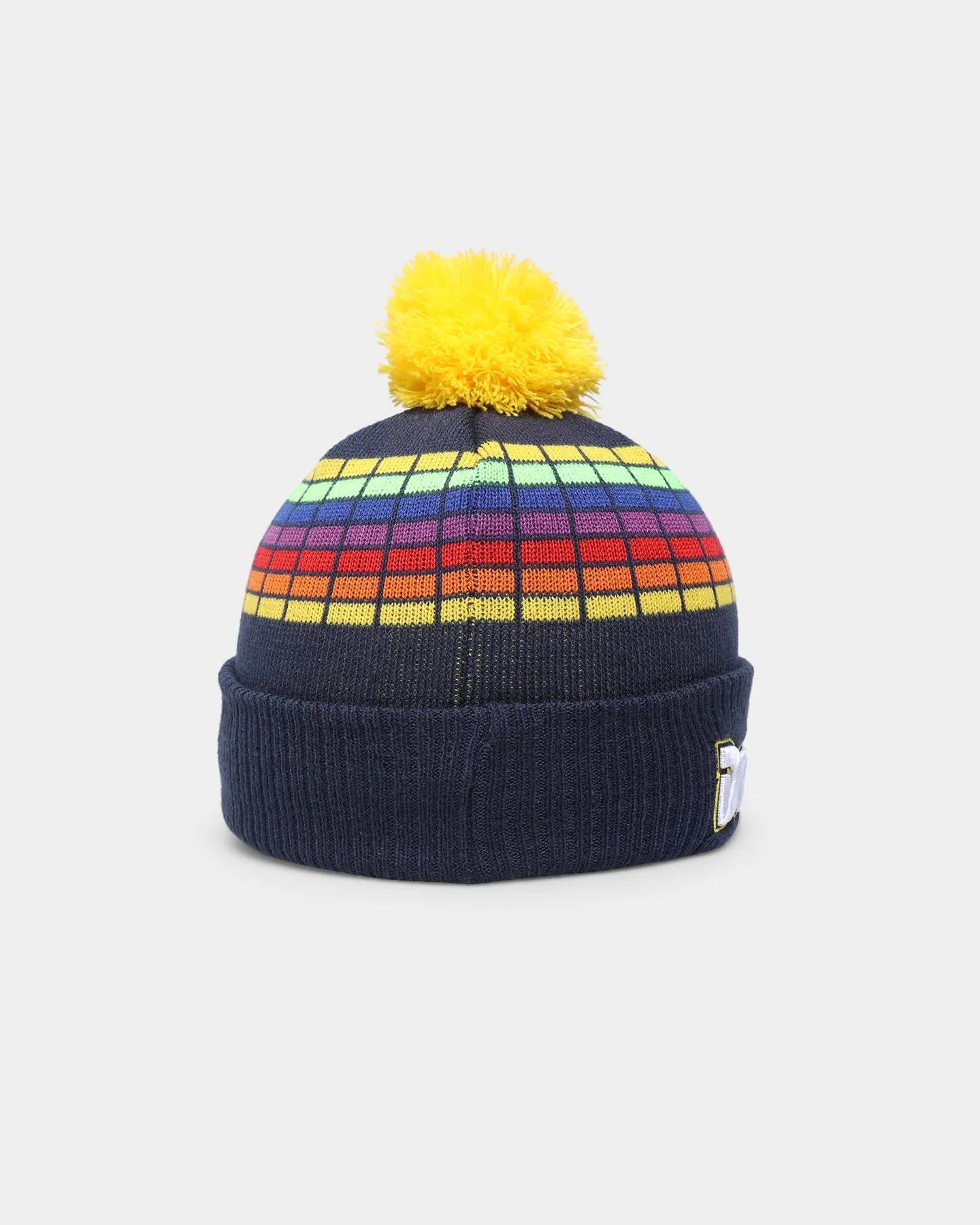 New Era Denver Nuggets NBA '21 City Off Knit Beanie Dark Blue