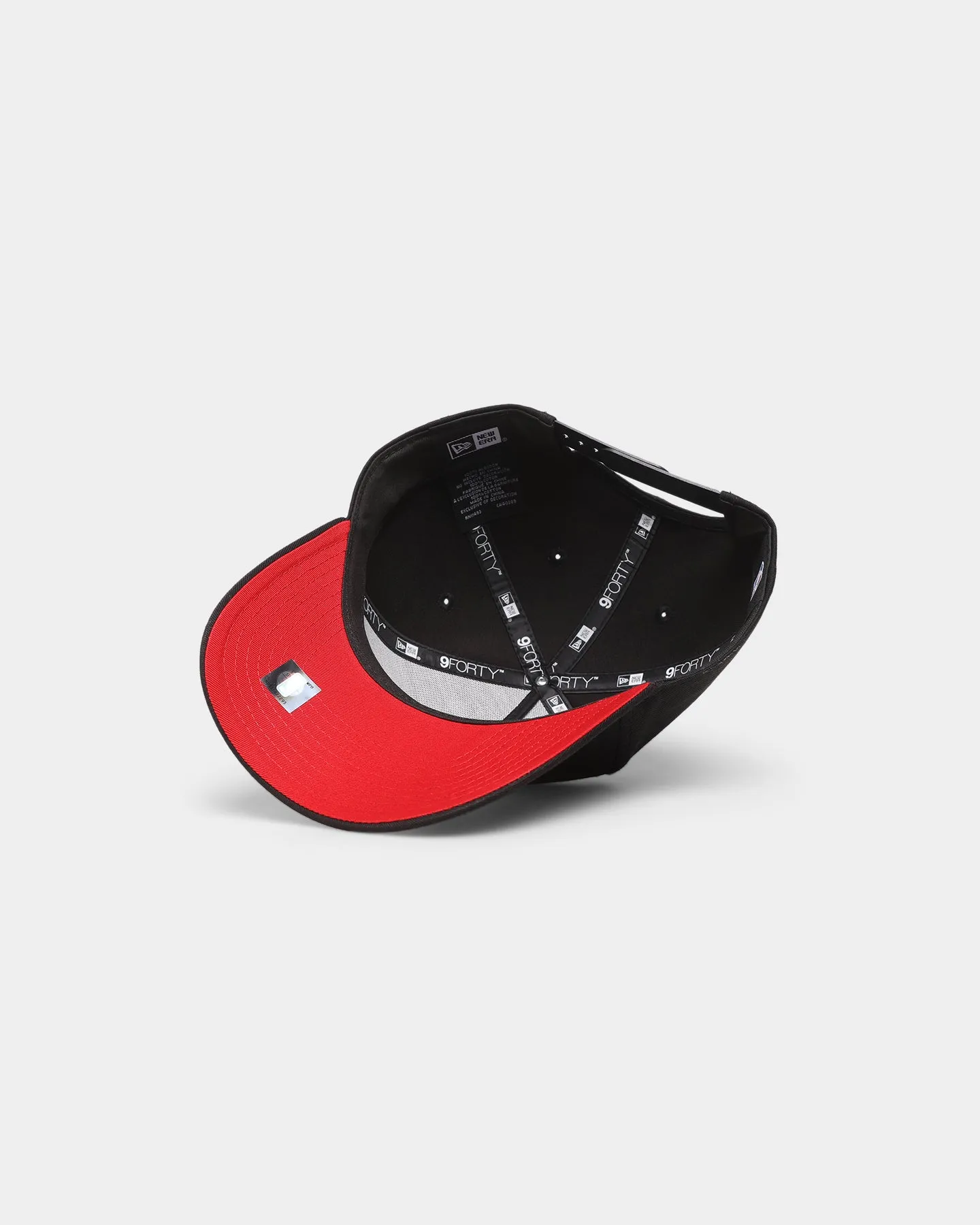 New Era Los Angeles Lakers 'Black/Scarlet' 9FORTY A-Frame Snapback Black