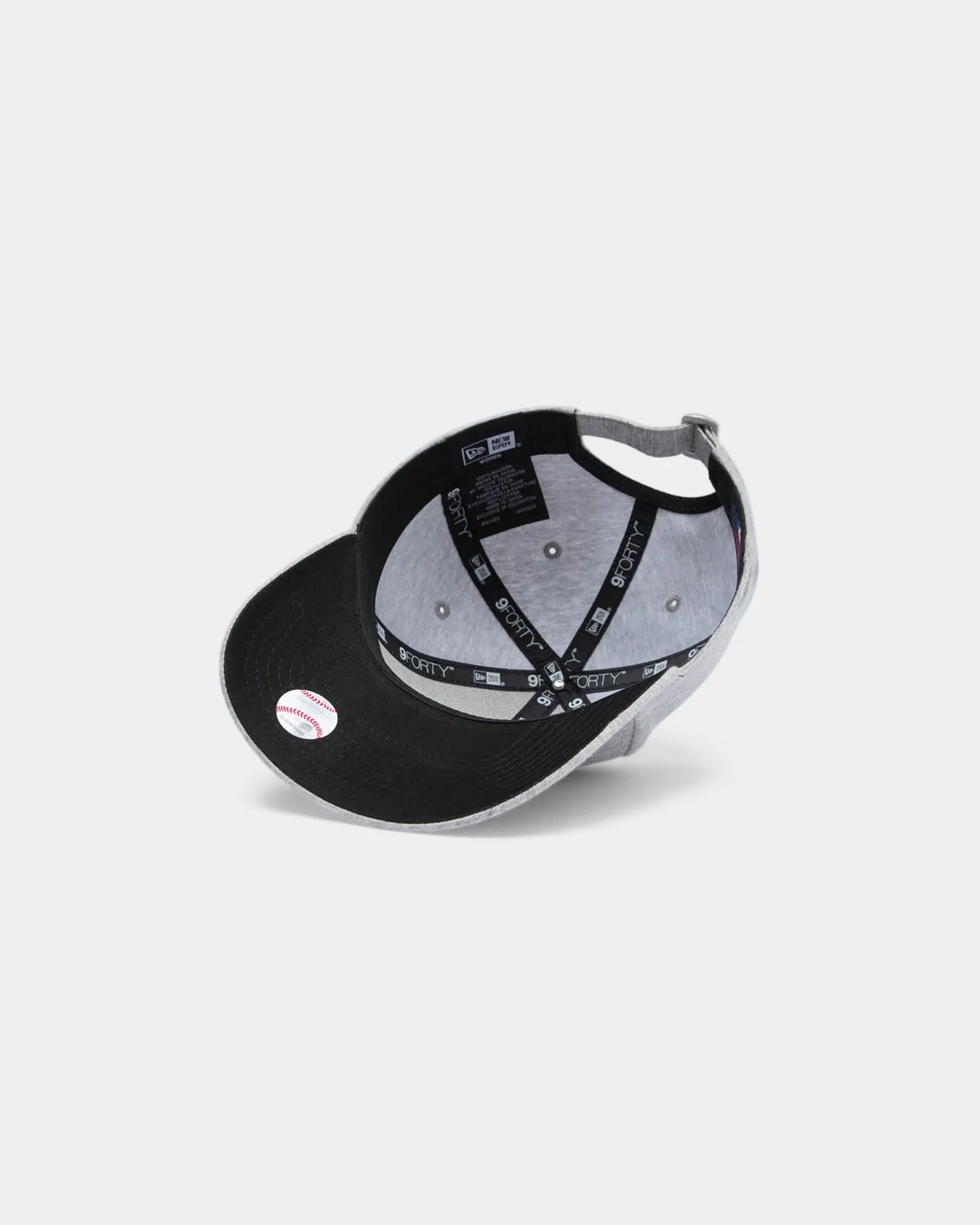 New Era Women's Los Angeles Dodgers 9FORTY MLB Strapback Heather Grey/Black