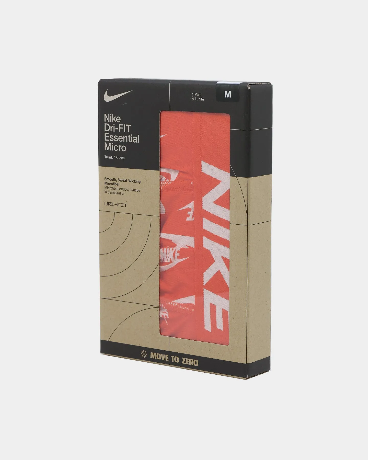 Nike Dri-FIT Essential Micro Trunk Team Orange Print