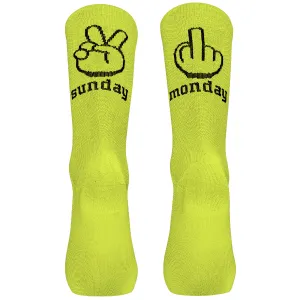 Northwave Sunday Monday socks - Yellow
