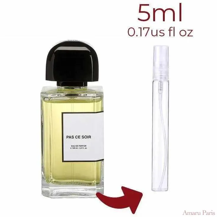 Not This Evening BDK Parfums for women Decant Fragrance Samples