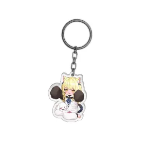 NyanaBanyana Chibi PJs Keychain