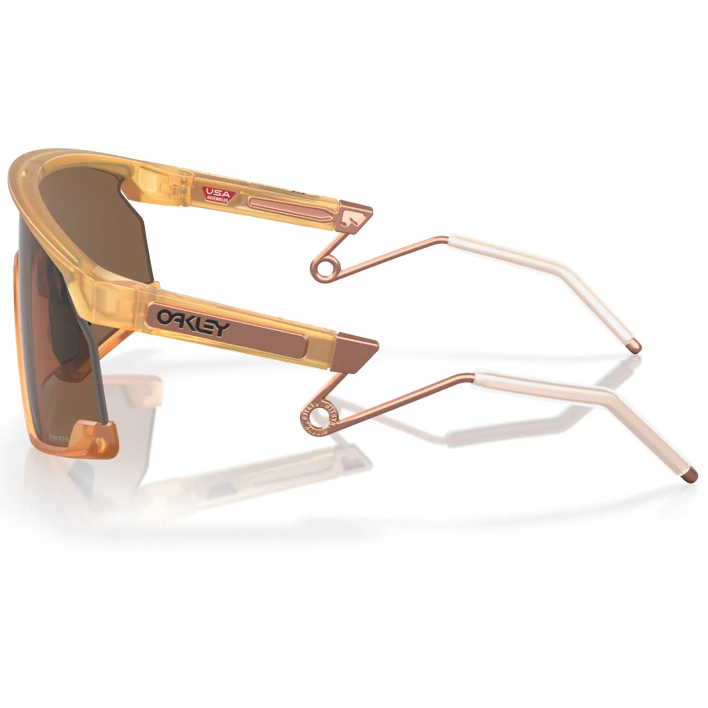 Oakley BXTR Metal sunglasses - Matte Trans Curry Prizm Bronze