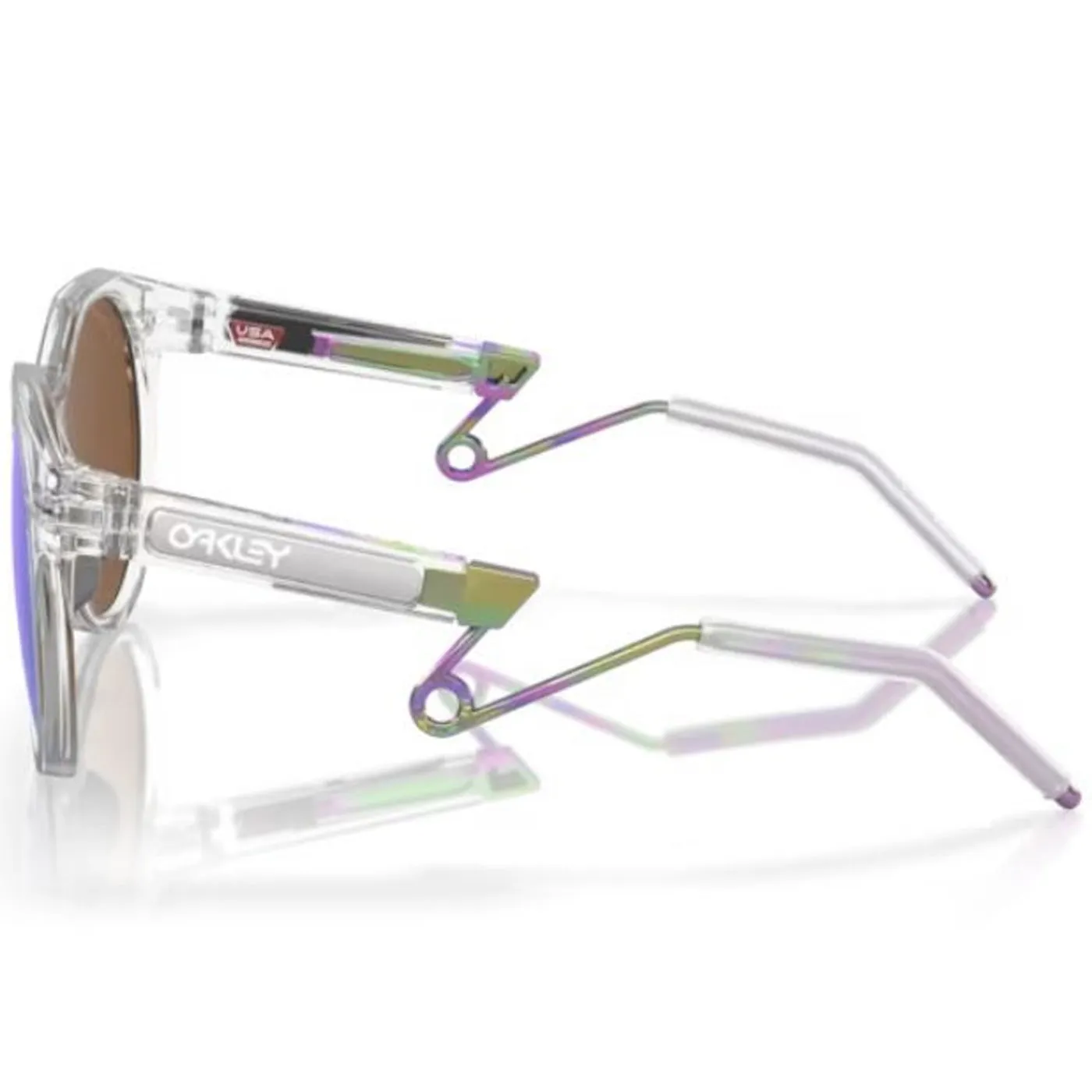 Oakley HSTN Metal sunglasses - Matte Clear Prizm Violet