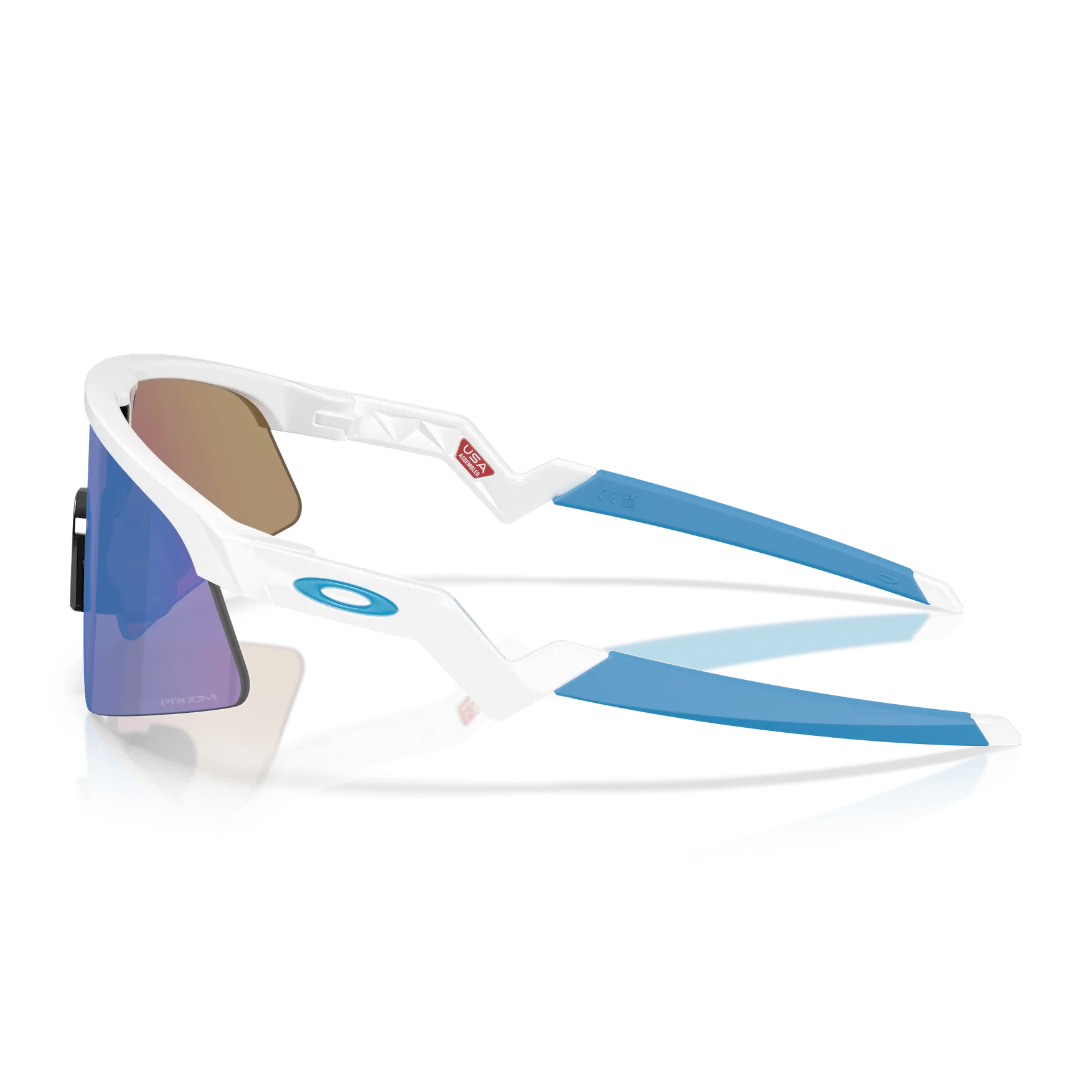 Oakley Resistor Sweep kids sunglasses - Polished White Prizm Sapphire