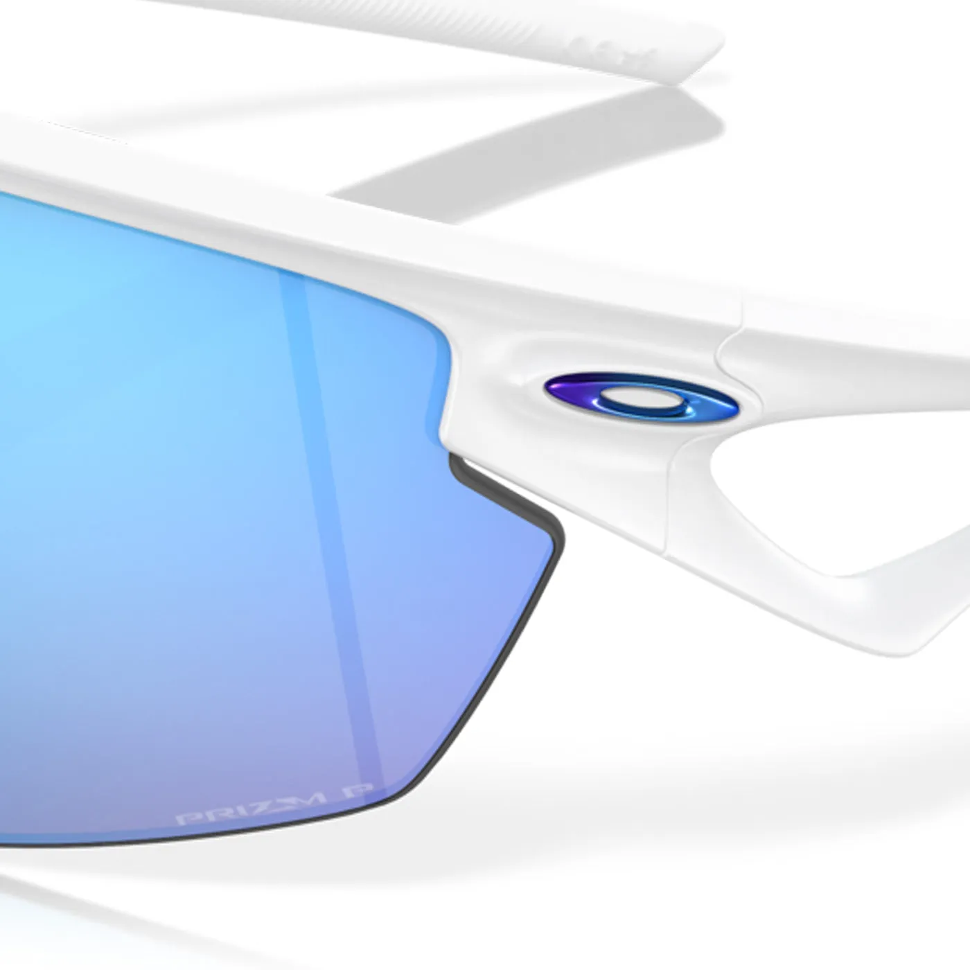 Oakley Sphaera sunglasses - Matte White Prizm Sapphire Polarized