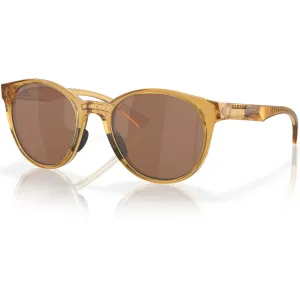 Oakley Spindrift sunglasses - Trans Light Curry Prizm Tungsten Poalrized