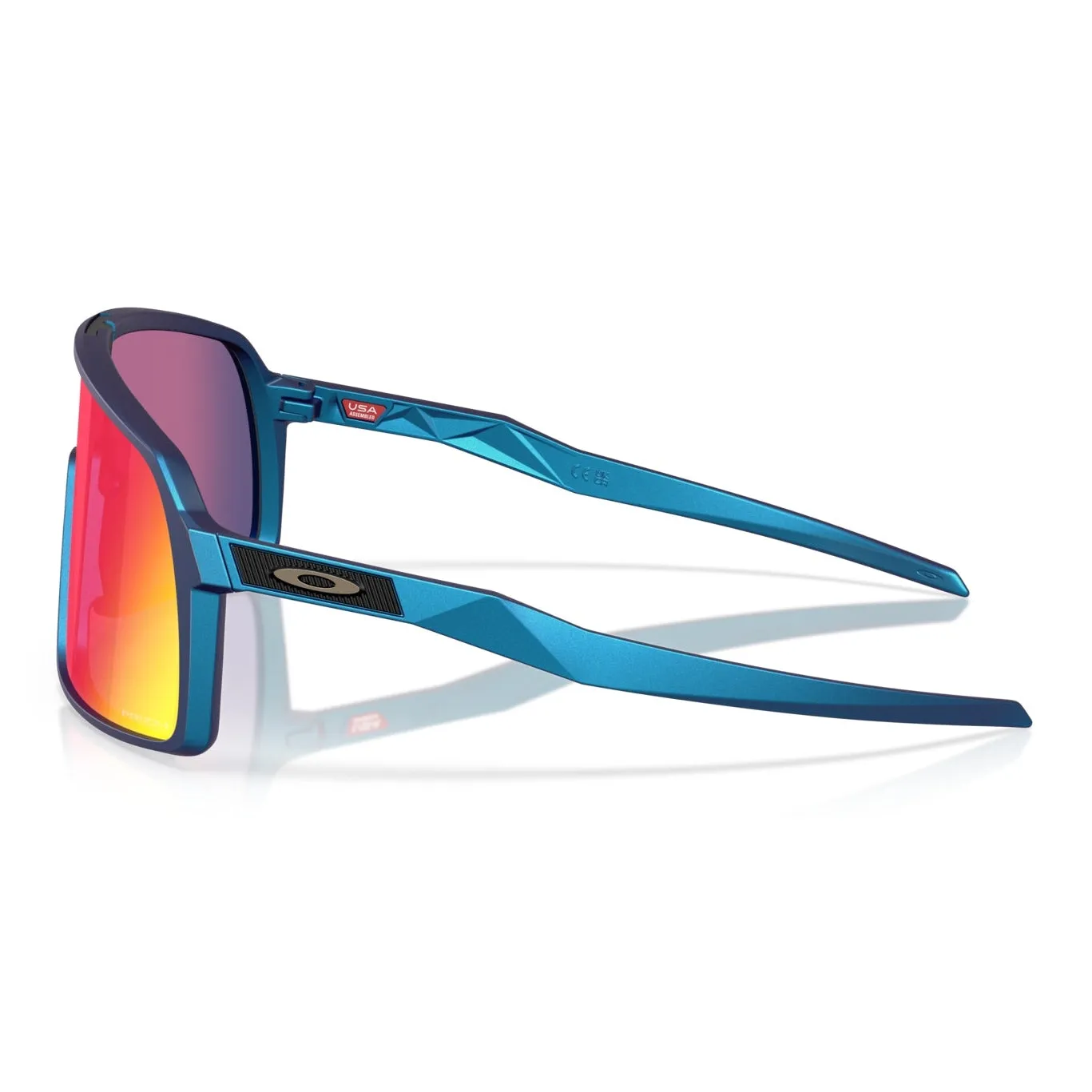 Oakley Sutro sunglasses - Matte Cyan/Blue Colorshift Prizm Road