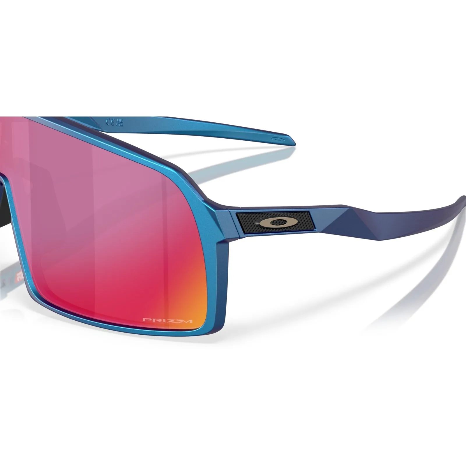 Oakley Sutro sunglasses - Matte Cyan/Blue Colorshift Prizm Road