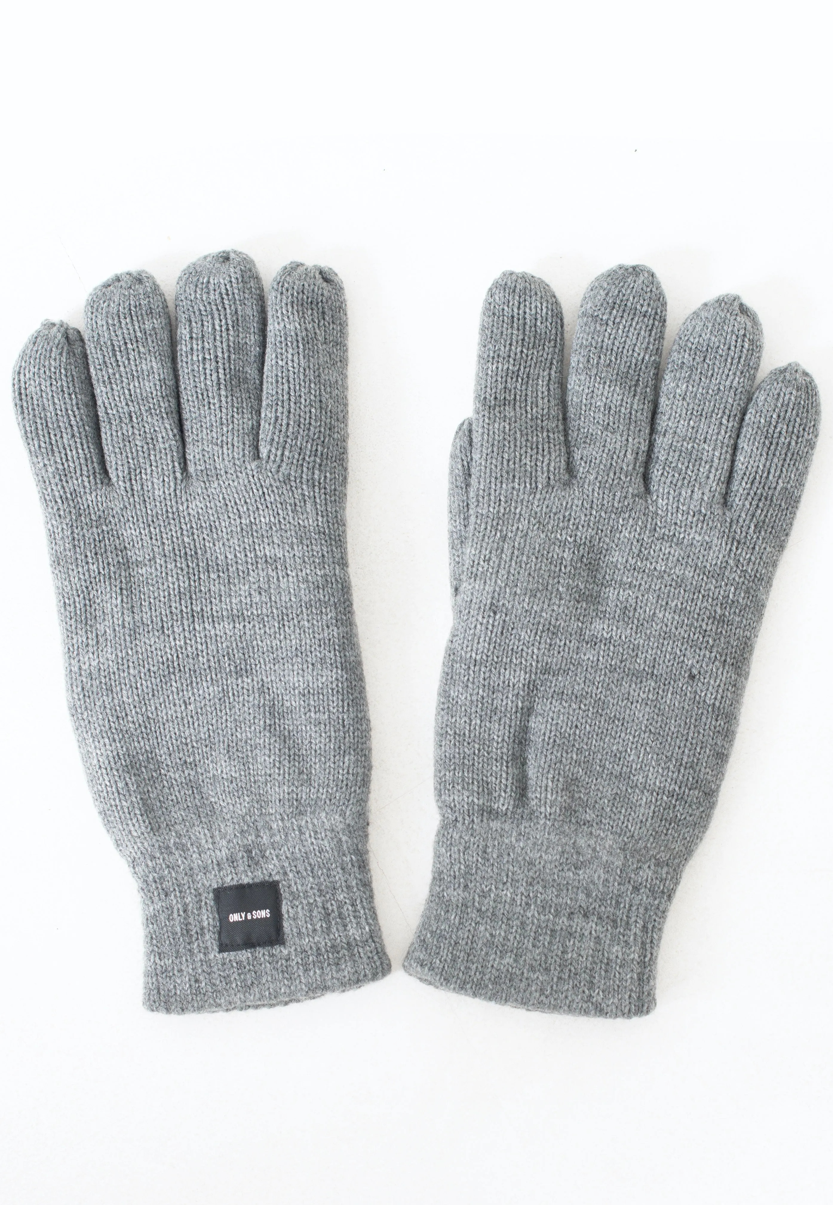 Only & Sons - X Gloves Medium Grey Melange - Gloves