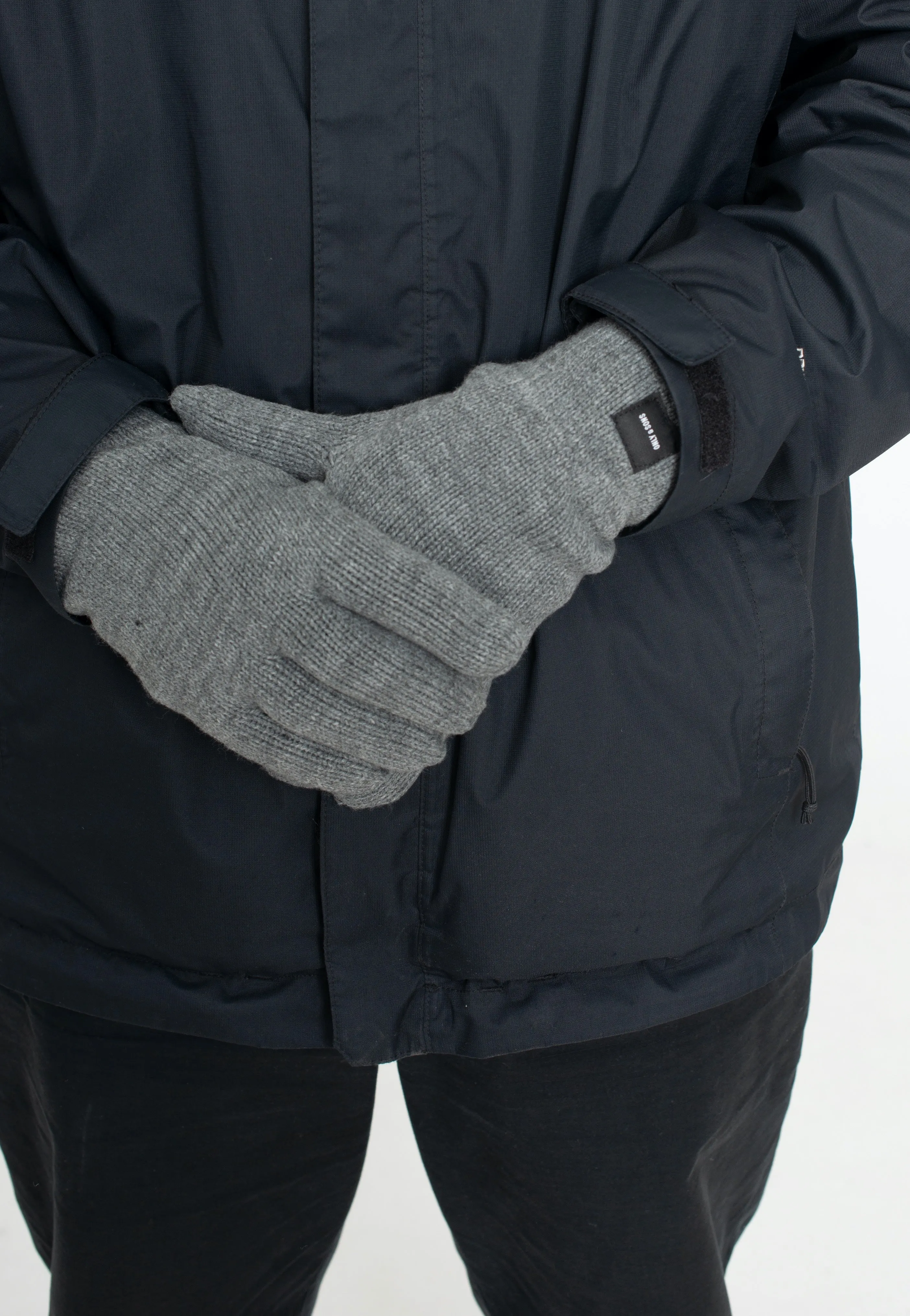 Only & Sons - X Gloves Medium Grey Melange - Gloves