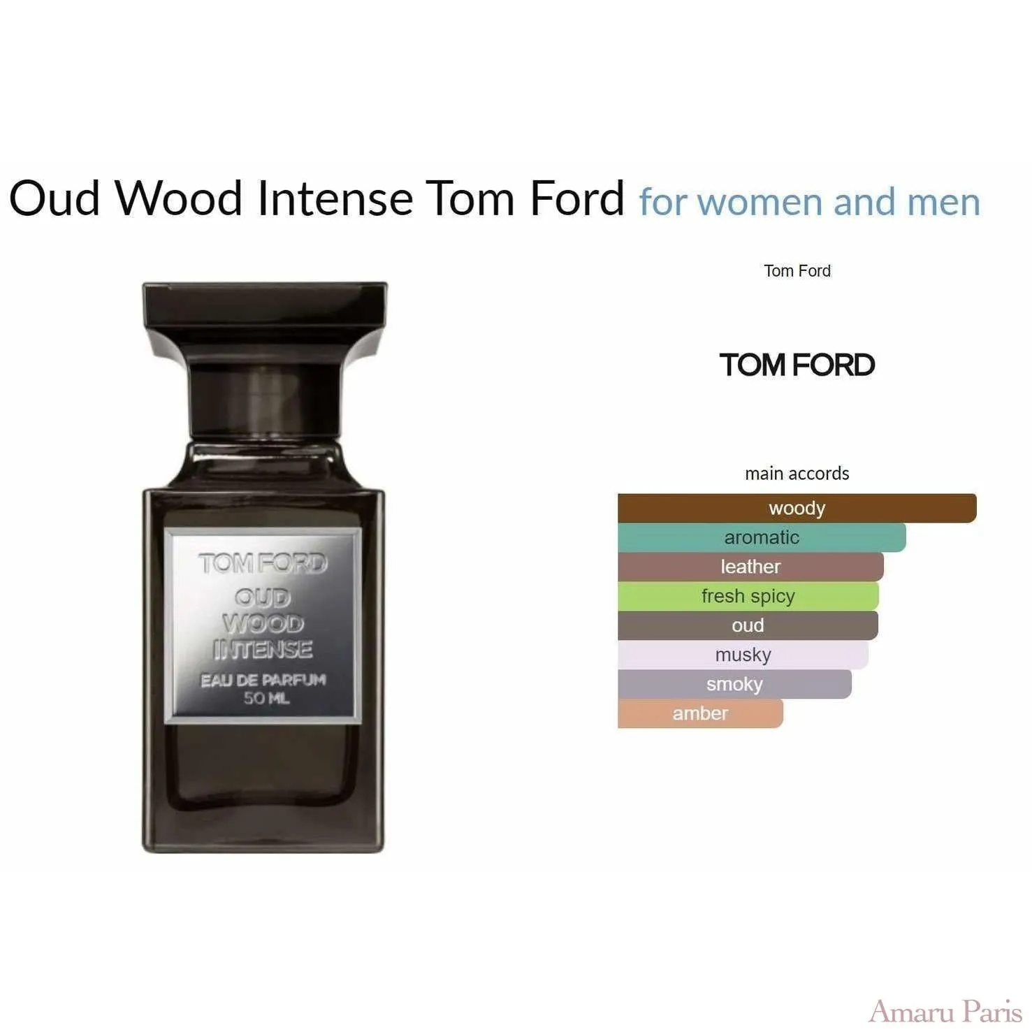Oud Wood Intense Tom Ford for women and men
